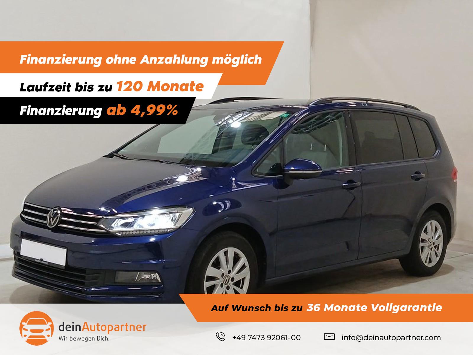 Volkswagen Touran Comfortline LED AHK STH Pano. Dach 7 Sitzer
