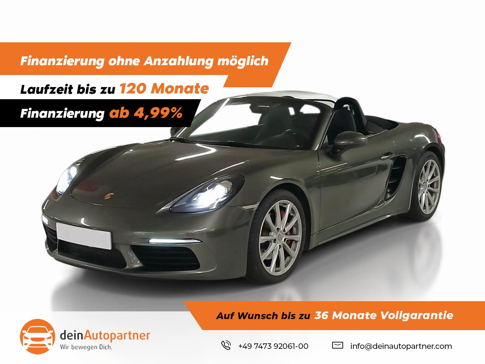 Porsche Boxster 718/S/PDK/SPORTABGAS/LED/1.HD/CAM/Leder/Navi