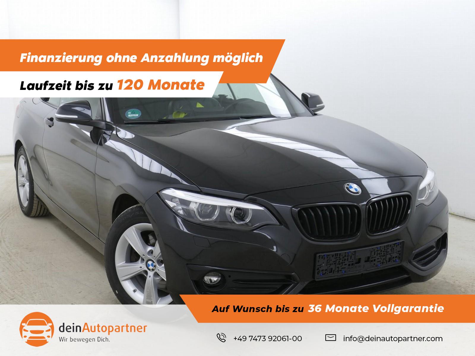 BMW 220 i Sport Line Leder LED Navi