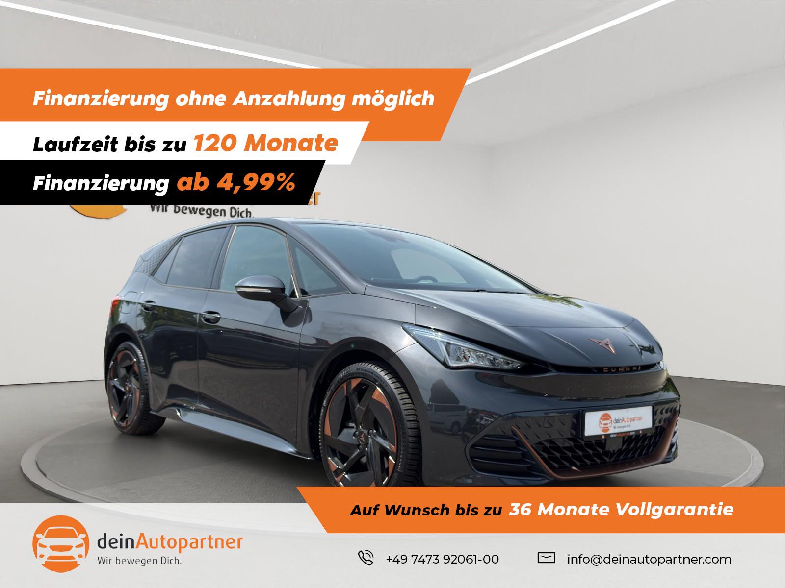 CUPRA Born 150 kW NAVI/KLIMA/ACC/LANE/SHZ/RFK