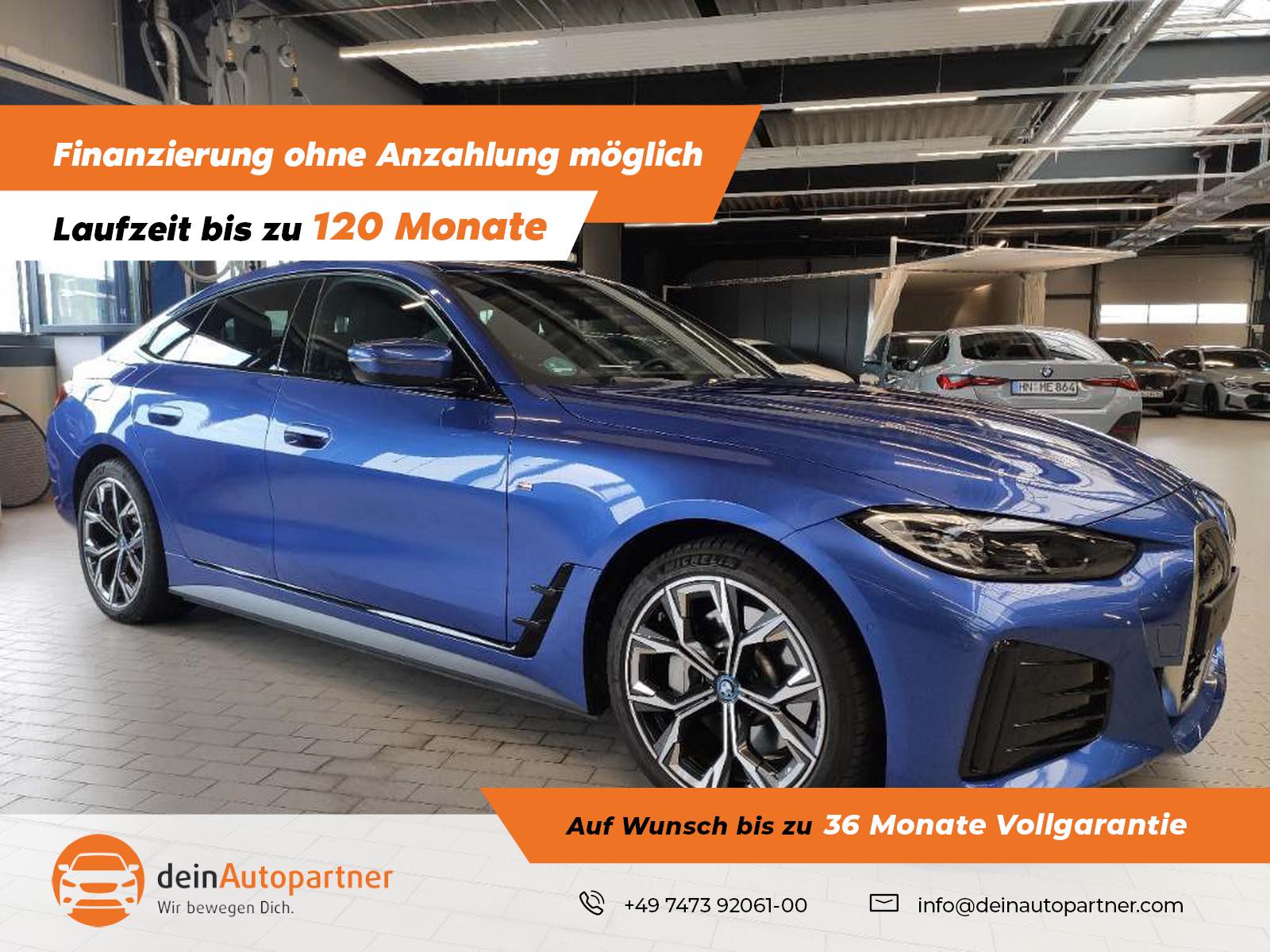 BMW i4 40eDrive GC M Sport Leder Widesc. AHK H&K