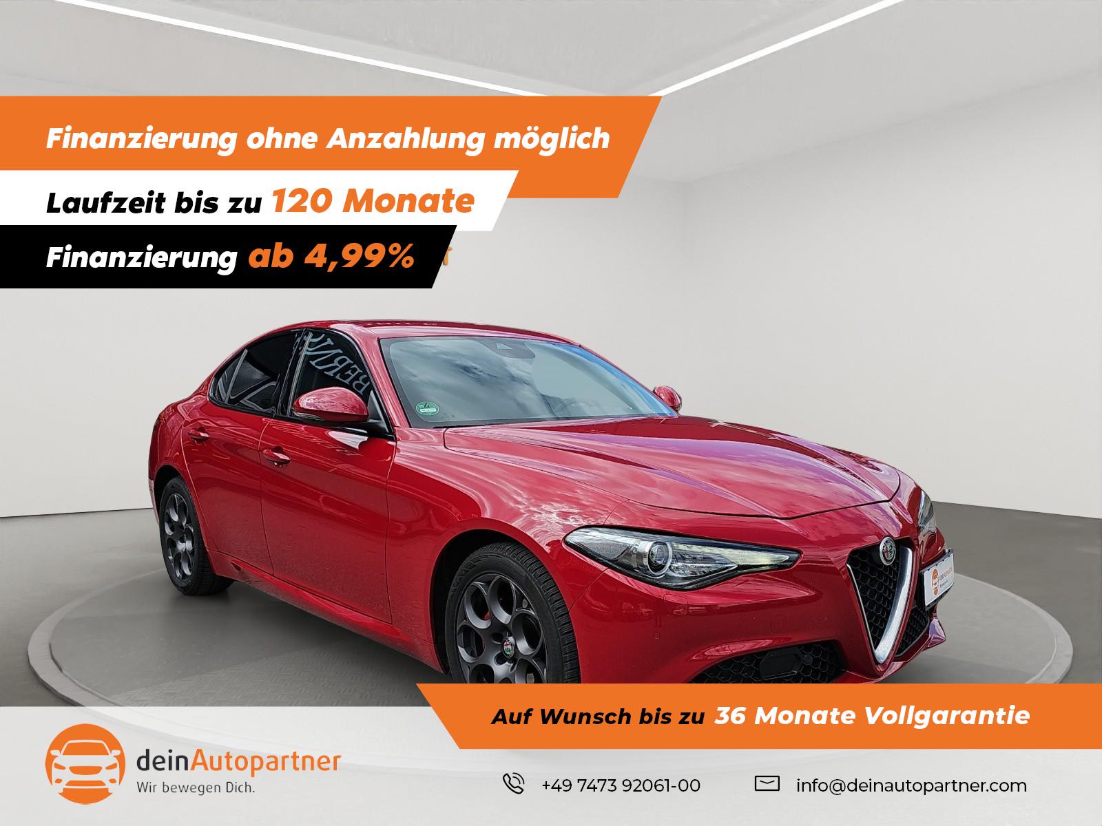 Alfa Romeo Giulia 2.0 Turbo Super /NAVI/BI-XENON/KLIMA/LEDER/LANE/KEYLESS/PDC/DAB/