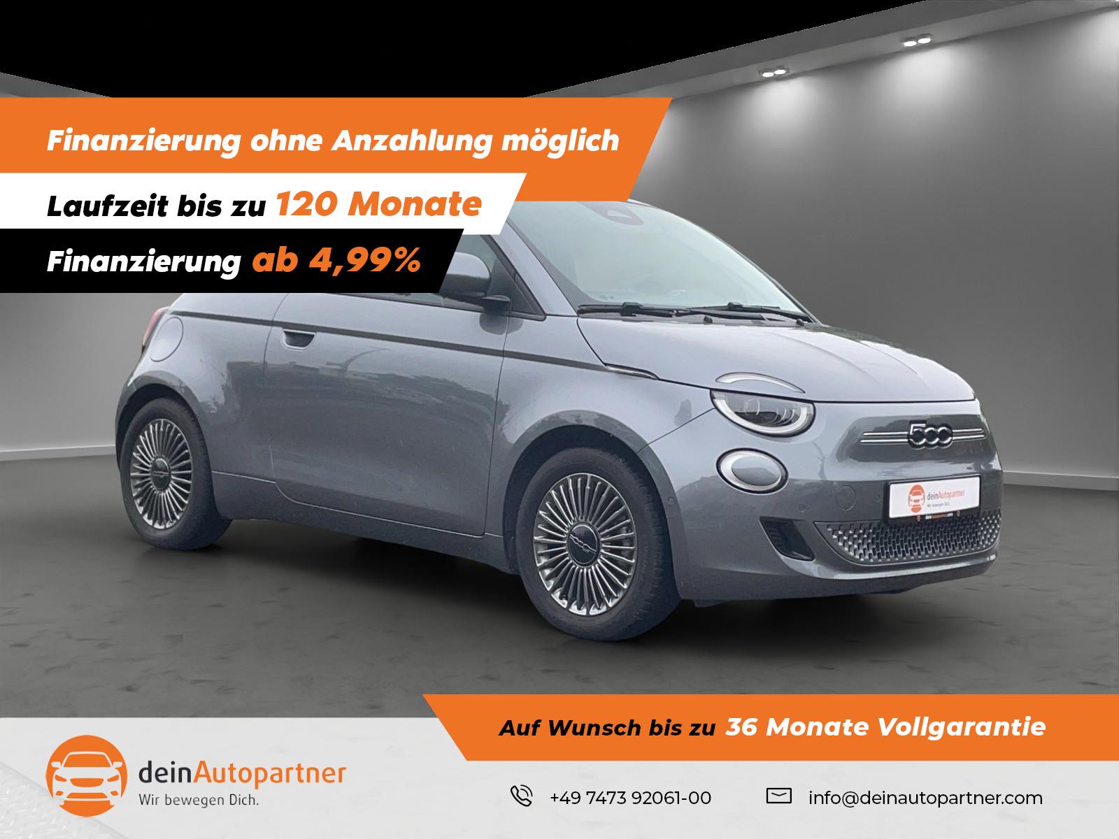 Fiat 500e Icon Navi LED Rfk Totw. Shz Memor. 17 Zoll
