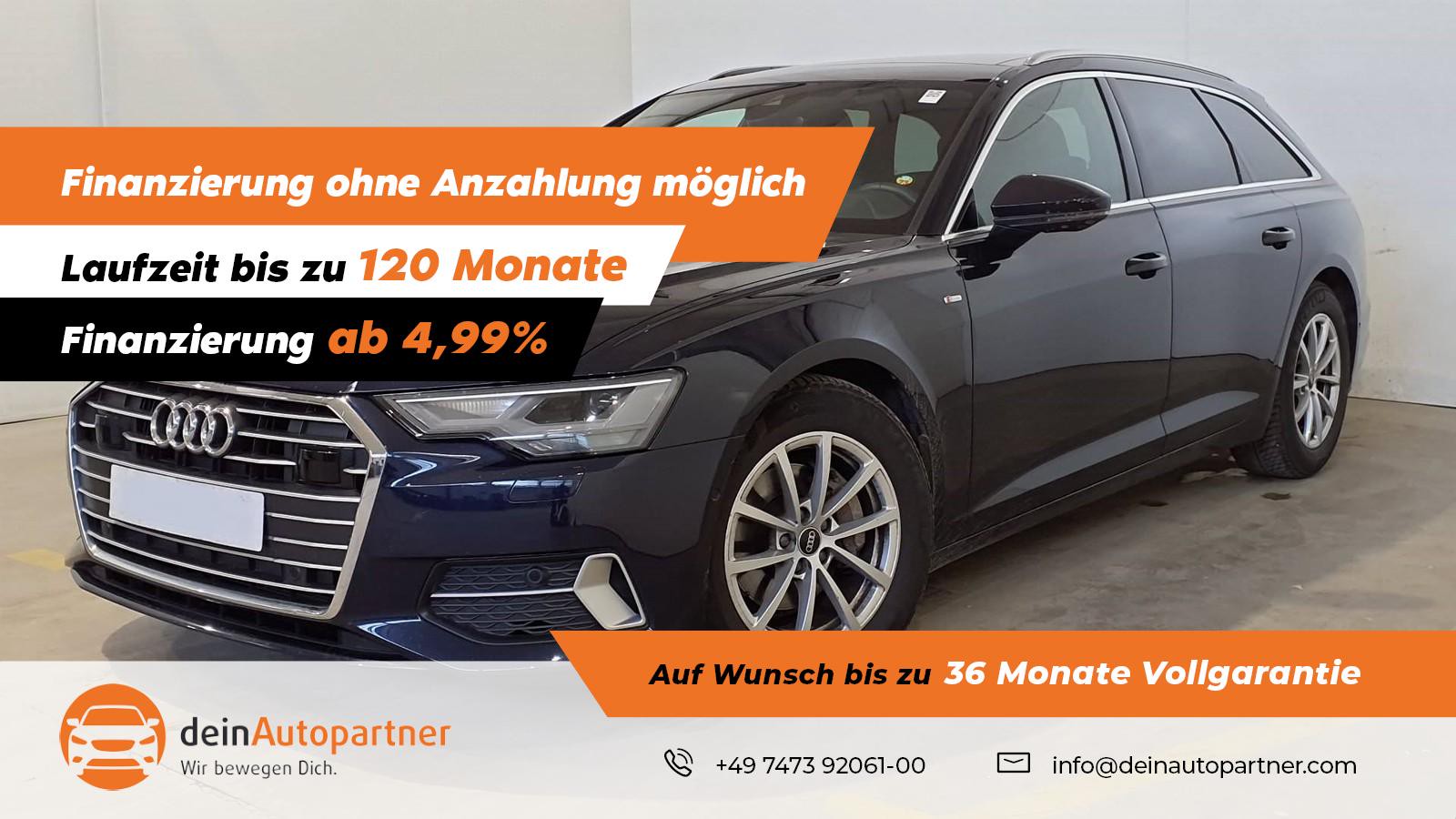 Audi A6 Avant 40 TDI S Line LED/LEDER/PANO/RFK/ACC/SIDE/LANE