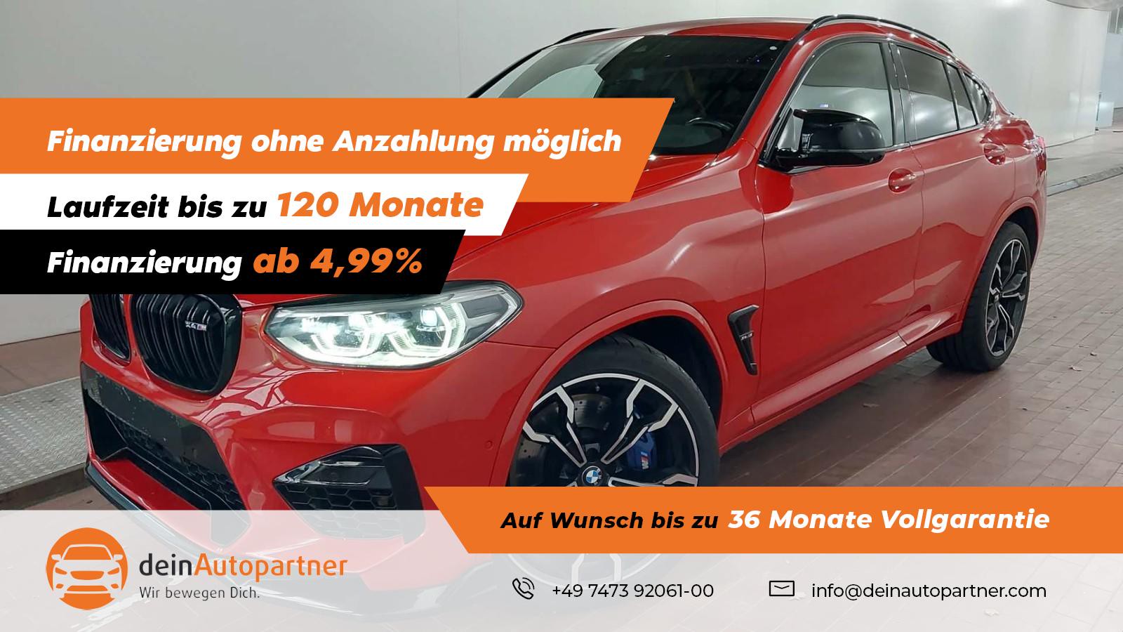 BMW X4 M Competition HUD LEDER NAVI RFK LED HDC