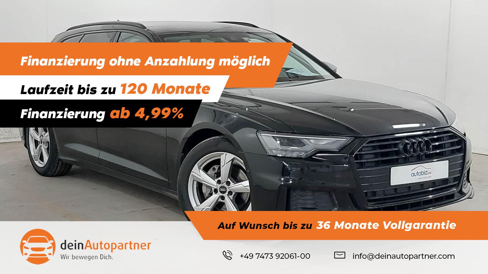Audi A6 Avant 40 TDI S Line / LED/LEDER/RFK/NAVI MMI