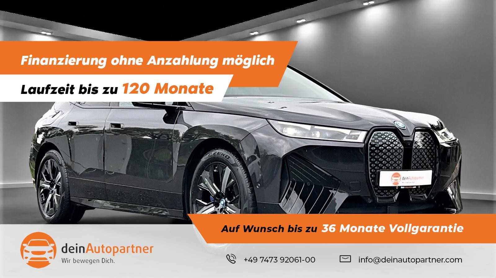 BMW iX 40xDrive Sport Suit AHK Sky Laser H&K Rfk