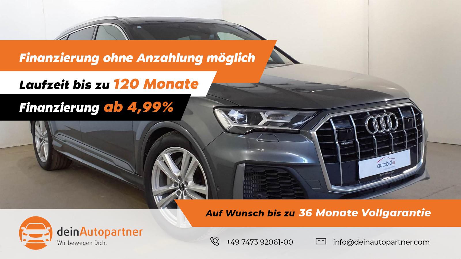 Audi Q7 55 TFSI quattro S line AHK/PANO/ACC/LED