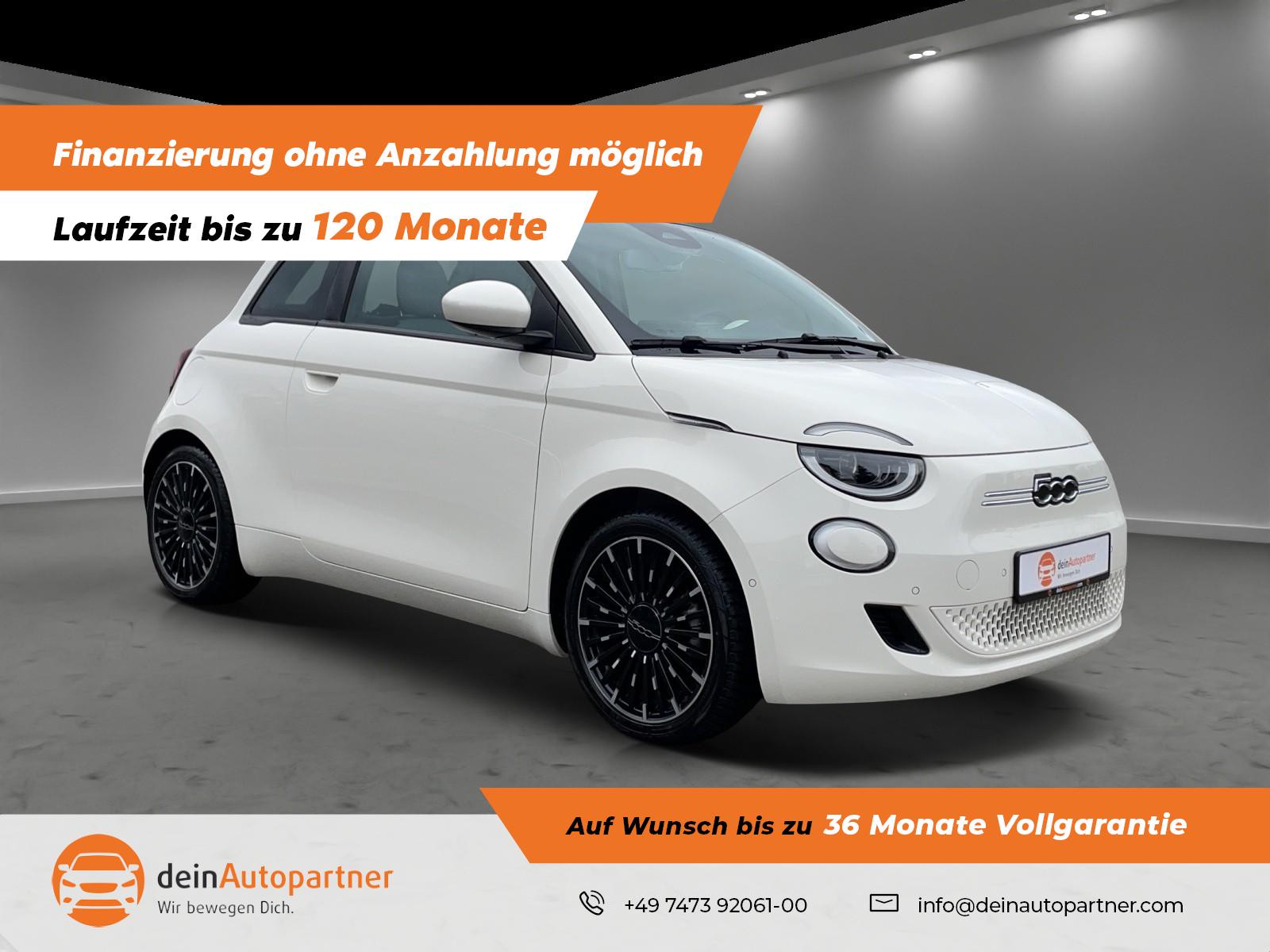 Fiat 500e Icon Navi Pano DAB Keyl. 42kWh 17 Zoll