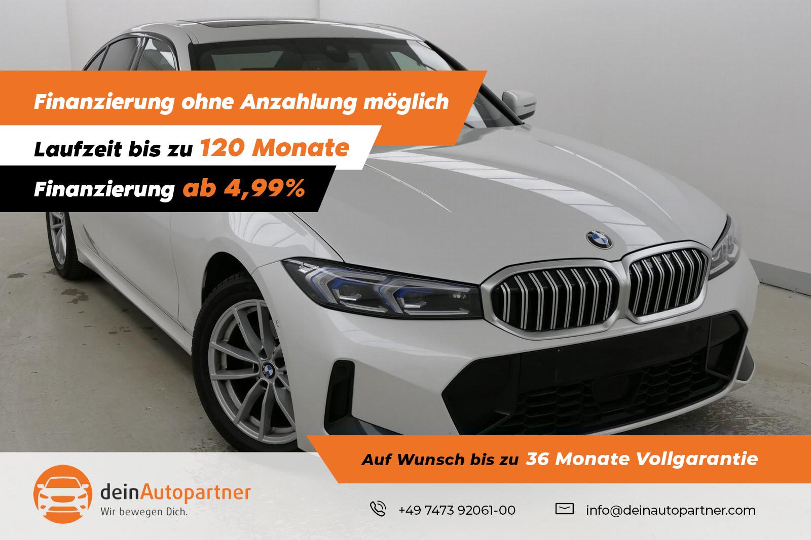 BMW 320 i xDrive M Sport LED/LEDER/HUD/AHK/GSD/RFK/WIDESCREEN