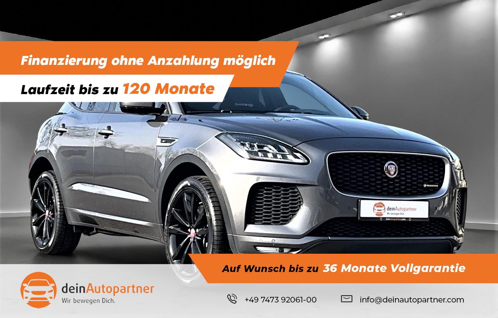 Jaguar E-Pace P250 R-Dynamic AWD HuD Leder Navi Rfk PDC