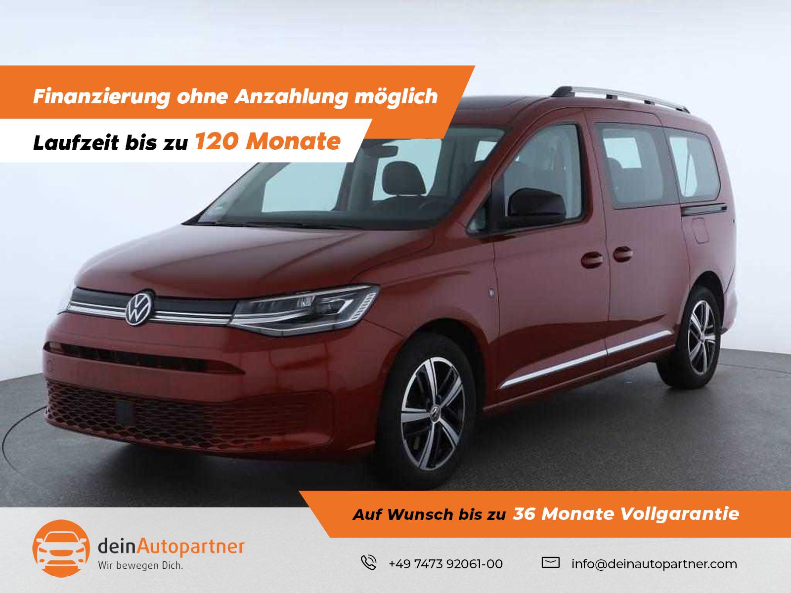 Volkswagen Caddy 2.0 TDI Style Maxi 4M 7 Sitze LED Pano StandHzg.AHK ACC