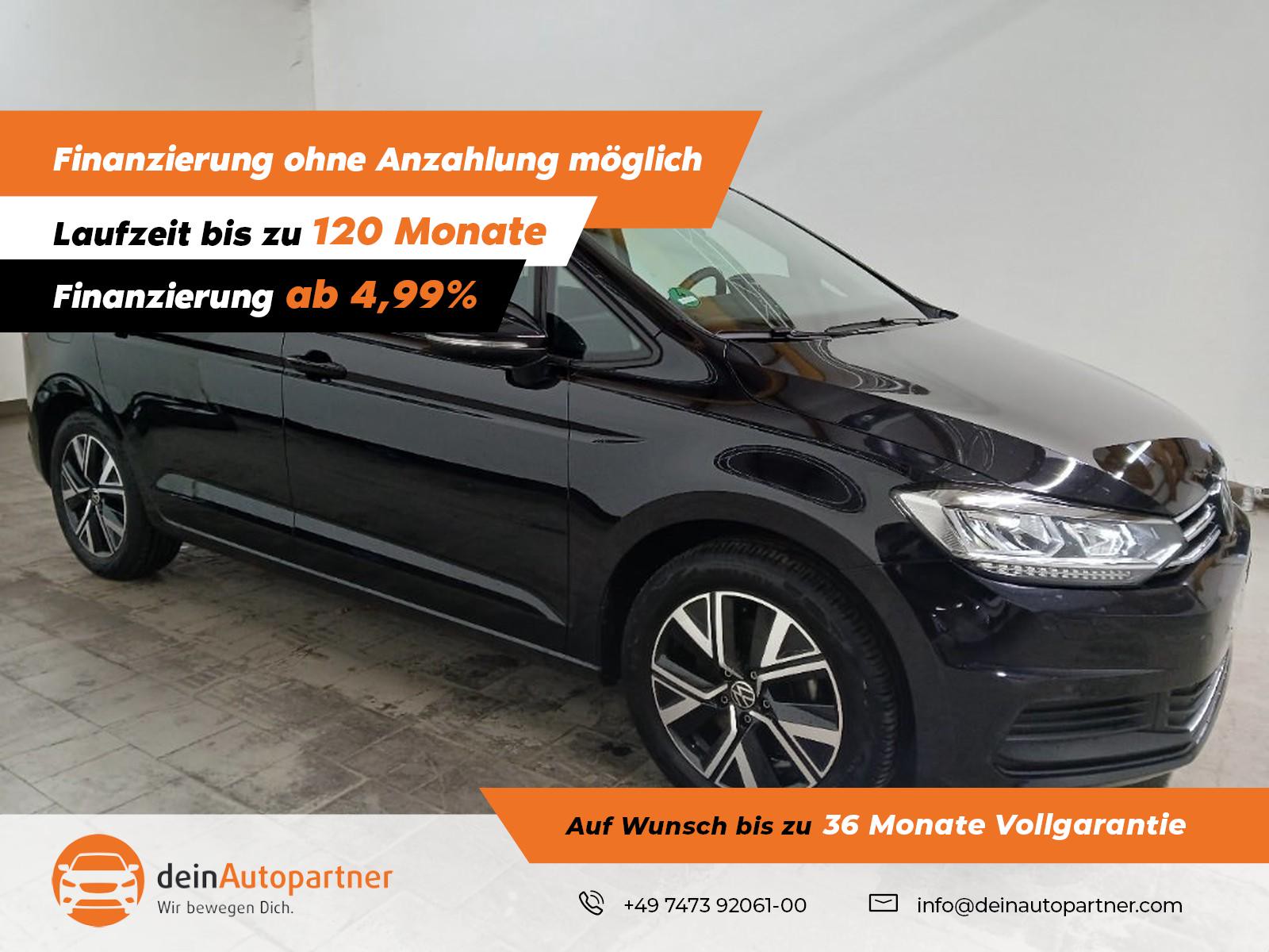 Volkswagen Touran 1.5TSI 7 Sitzer DSG LED/AHK/STHZ/LANE/SIDE/RFK