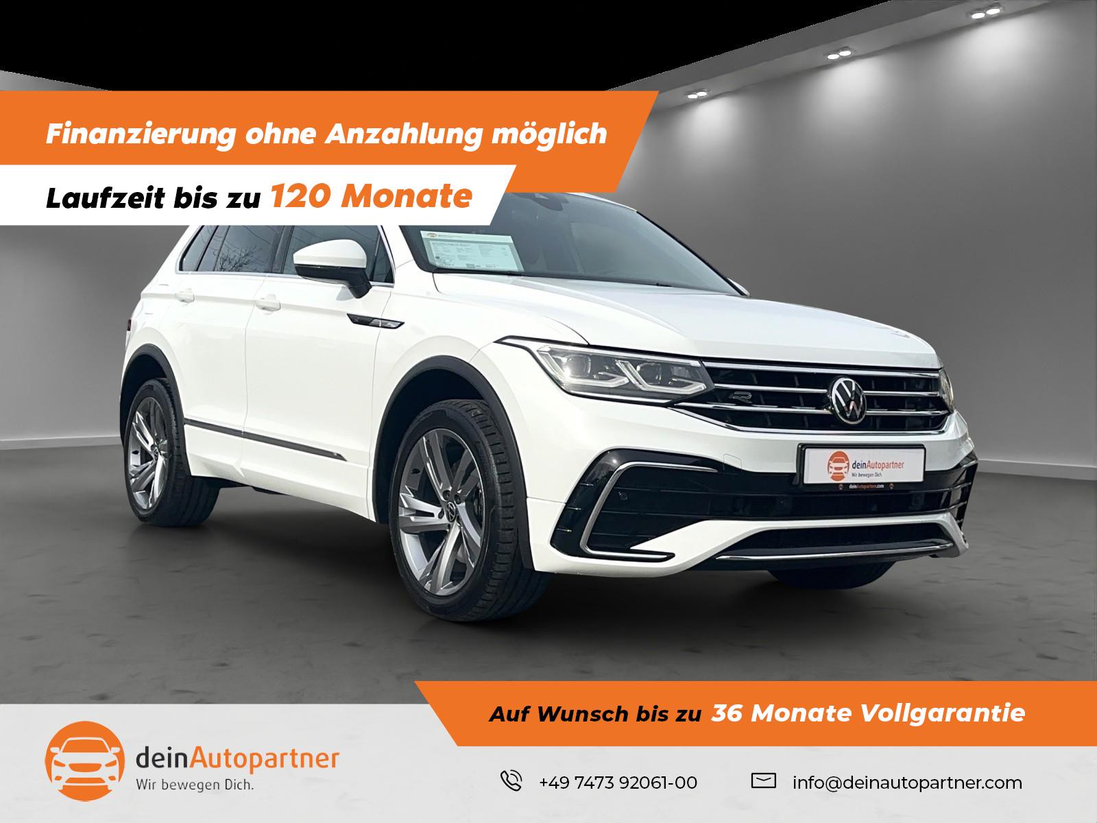 Volkswagen Tiguan 2.0 TDI R Line 4M Leder Navi AHK ACC Matrix