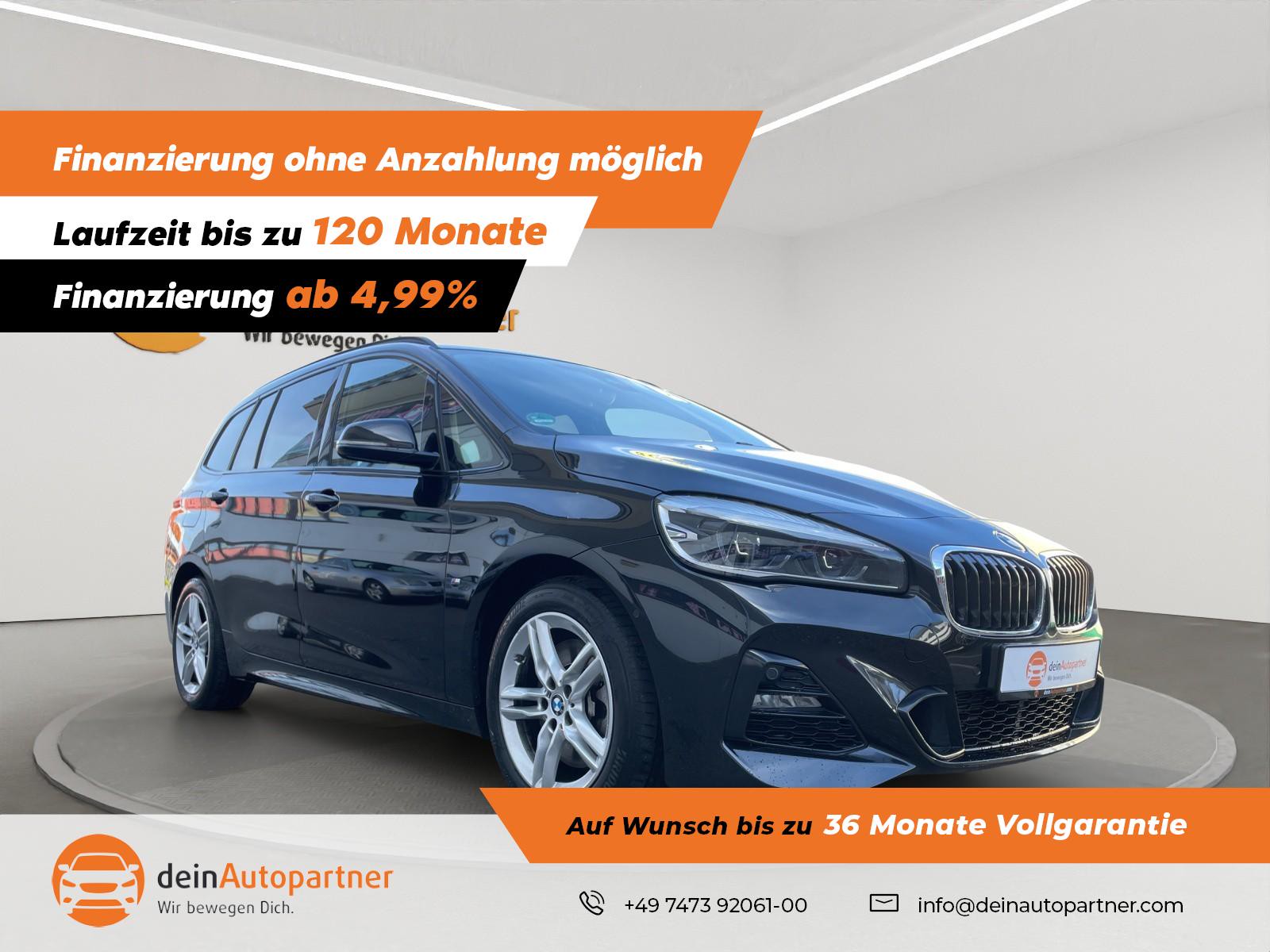 BMW 218d xDrive GT M Sport 7 Sitze Leder Navi AHK Busin.Pak.