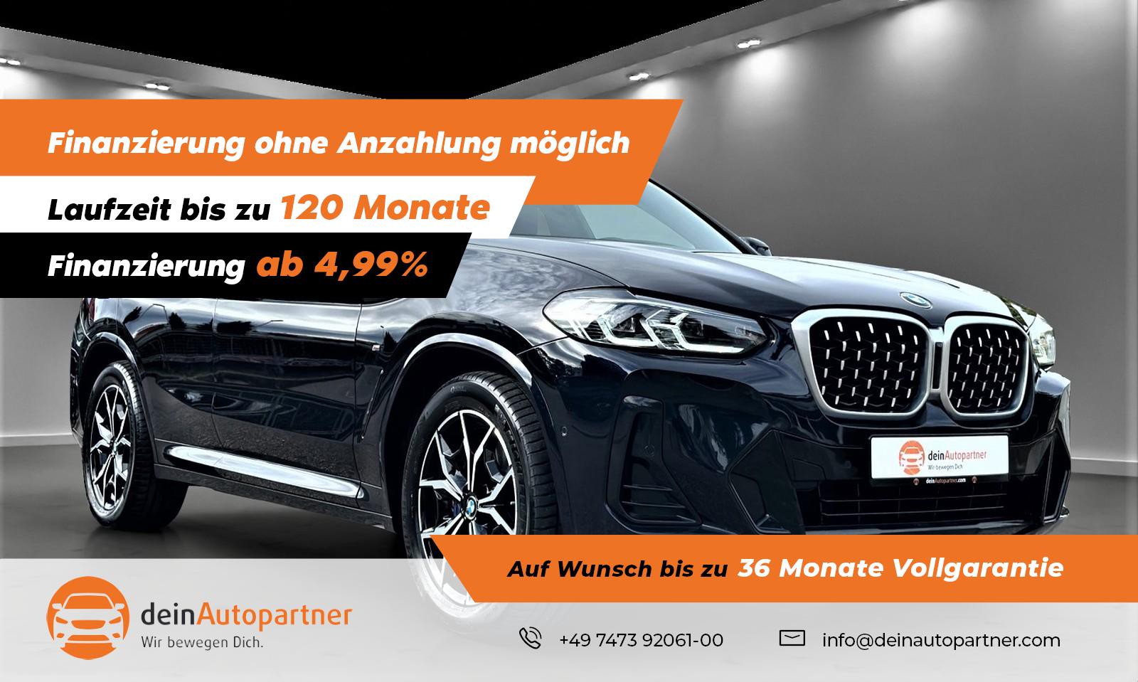 BMW X4 xDrive 30 d M Sport AHK LED Navi