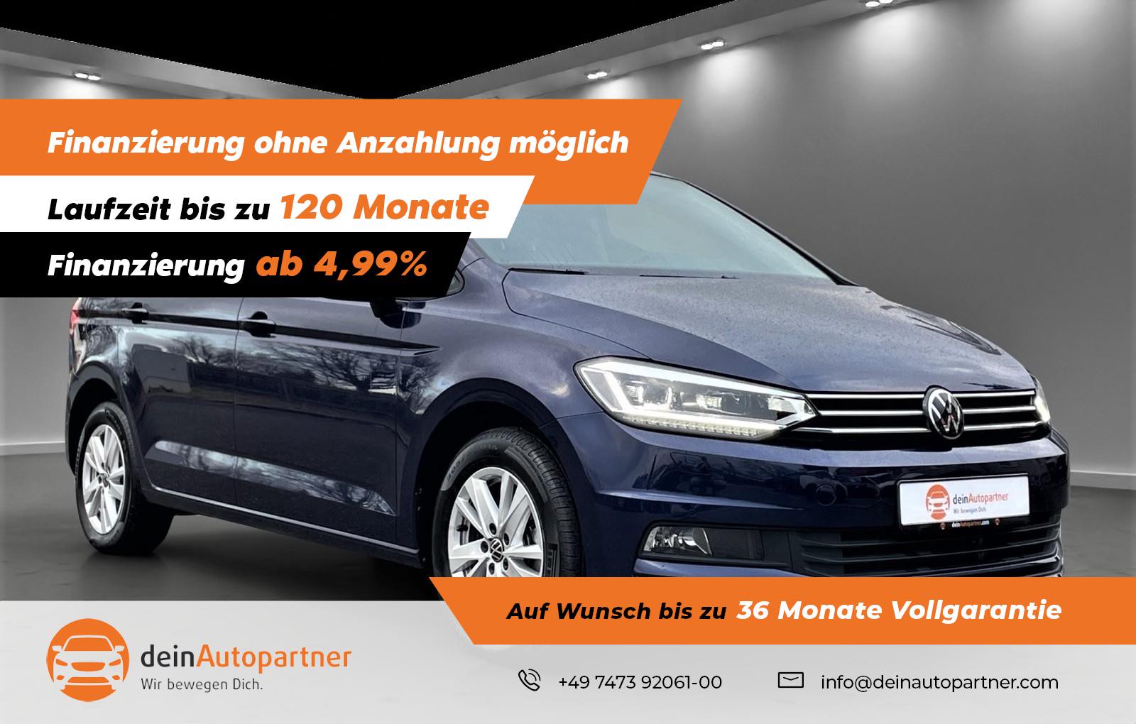 Volkswagen Touran 1,4 TSI Comf. BMT 7Sitzer/PANO/AHK/RFK