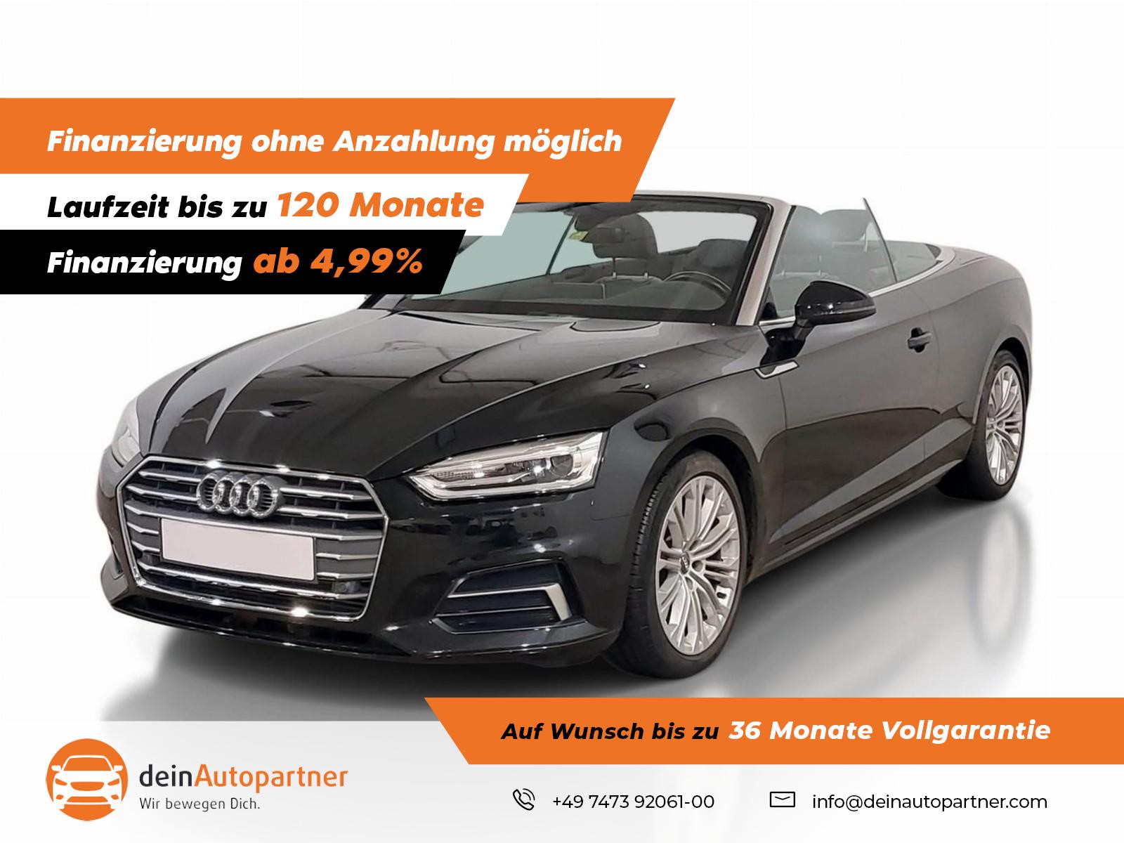 Audi A5 Cabriolet 40 TFSI sport/VIRTUAL/LED/SHZ/DRIVE SELECT/18"