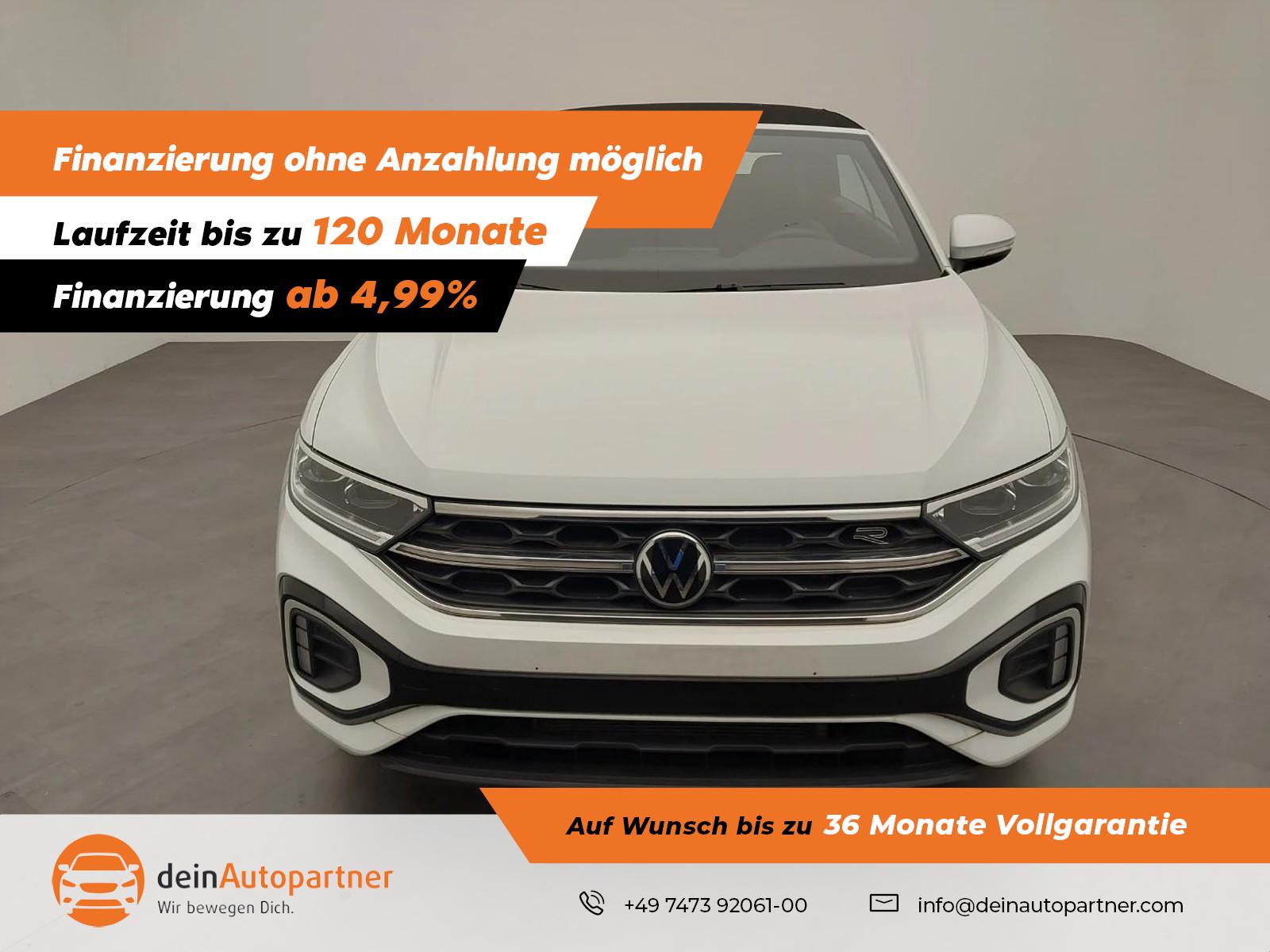 Volkswagen T-Roc Cabriolet 1.5 TSI/R-Line LED/LEDER/RFK/STHZ/ACC/VIRTUAL COCKPIT