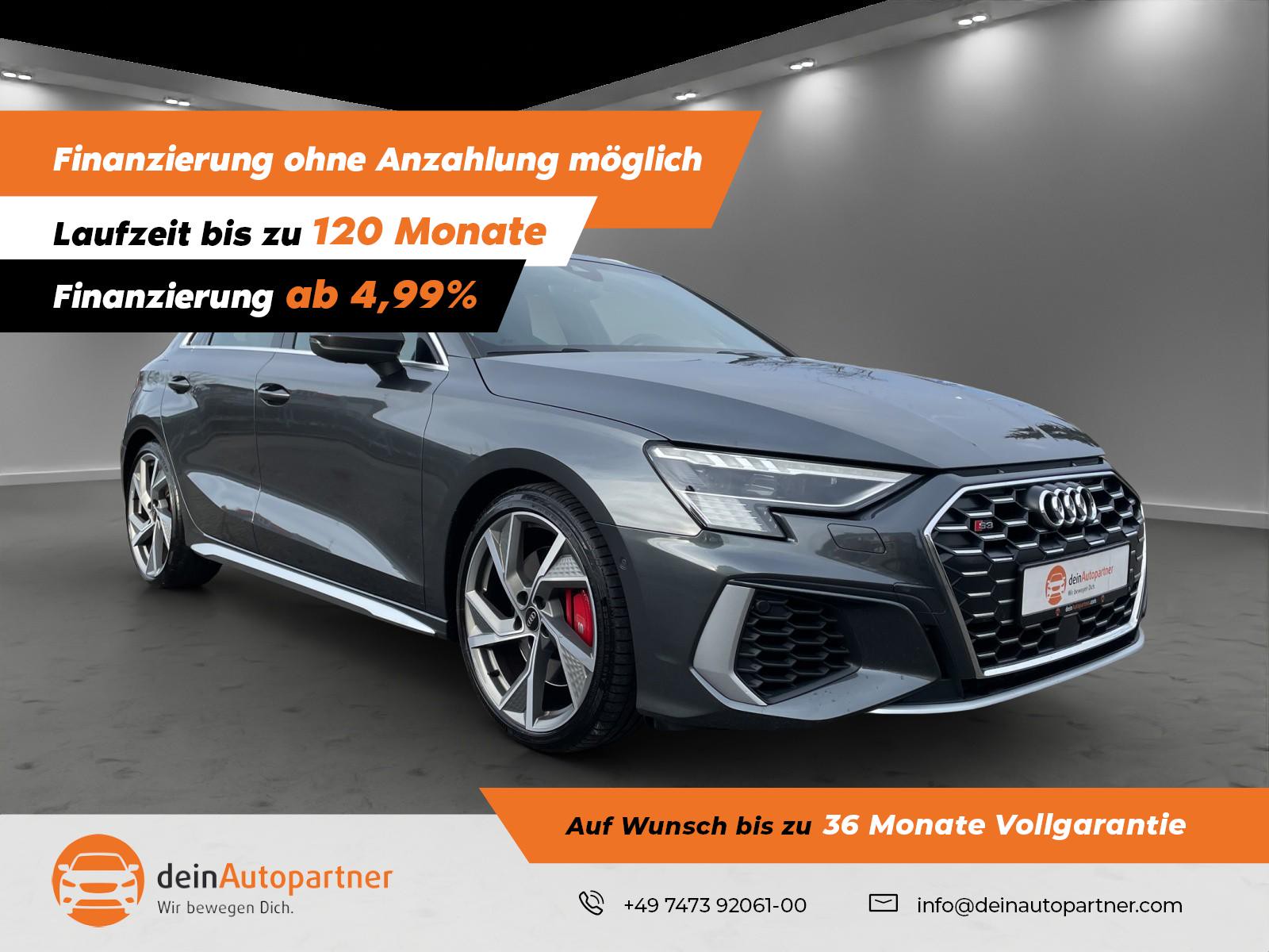 Audi S3 Sportback LED LEDER Virtual Cock. ACC RFK B&O 2.0 TFSI quattro