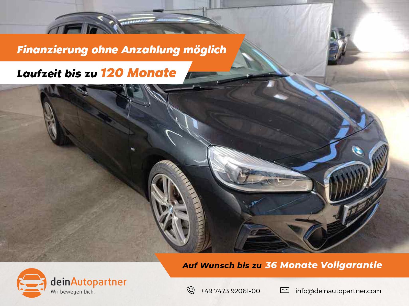 BMW 218 Gran Tourer 218i GT M Sport gebraucht kaufen in Mössingen Preis  24750 eur - Int.Nr.: 2096