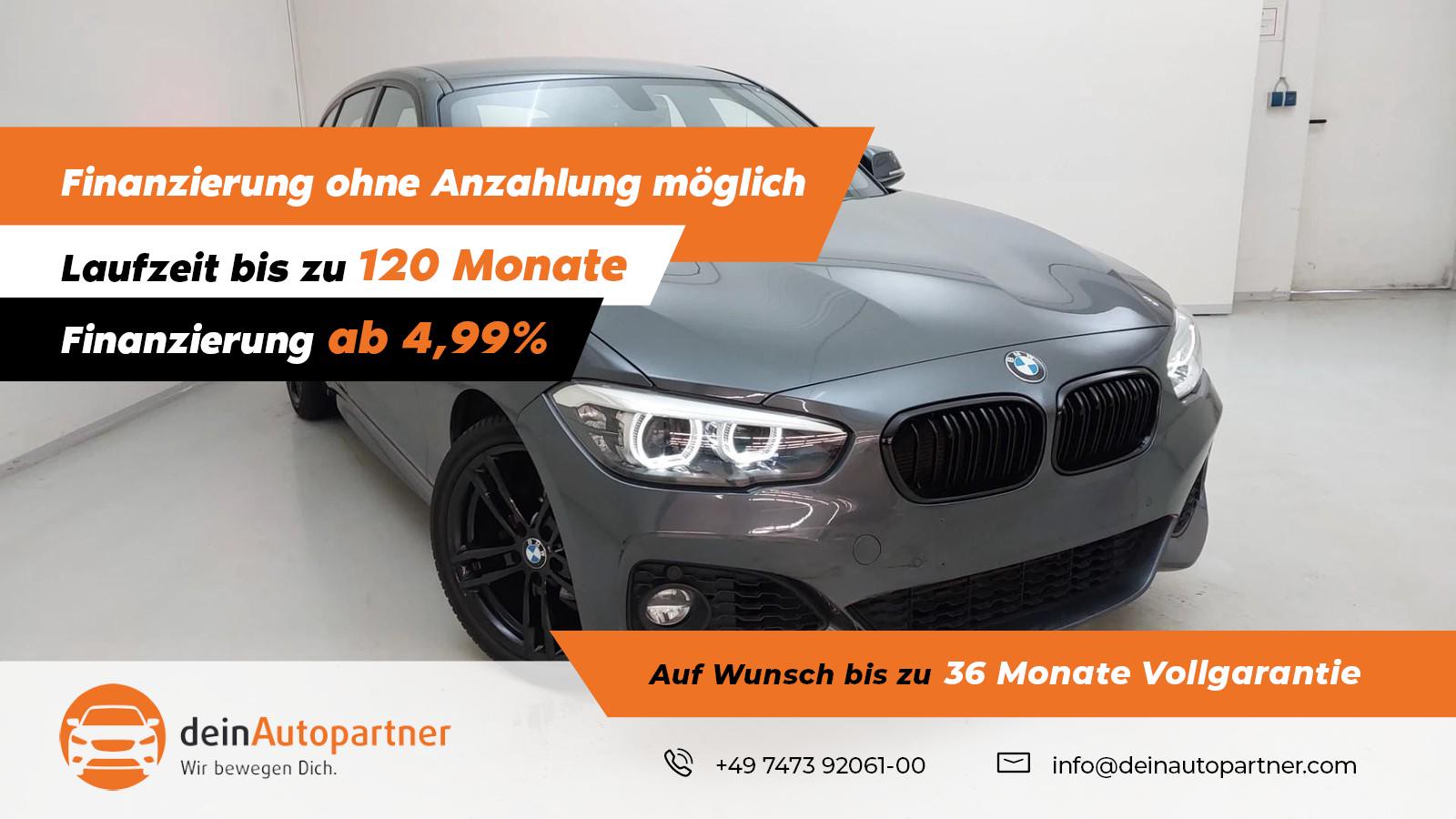 BMW 118 i Edition M Sport Shadow NAVI/LED/LEDER/PDC/SHZ