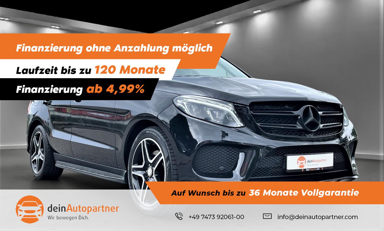 Mercedes-Benz GLE 350 d 4Matic AMG AHK Panodach Leder Navi