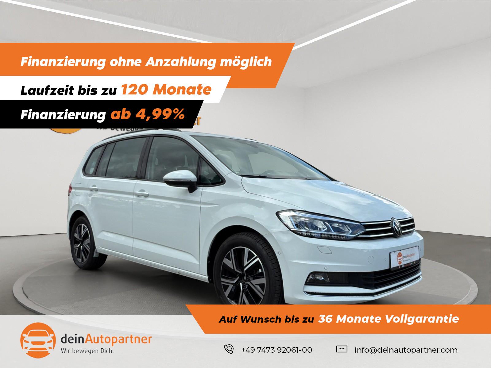 Volkswagen Touran 2.0TDI DSG Easy Open LED/STHZ/ACC/RFK/SIDE/LANE/PANO/VIRTUAL COCKPIT