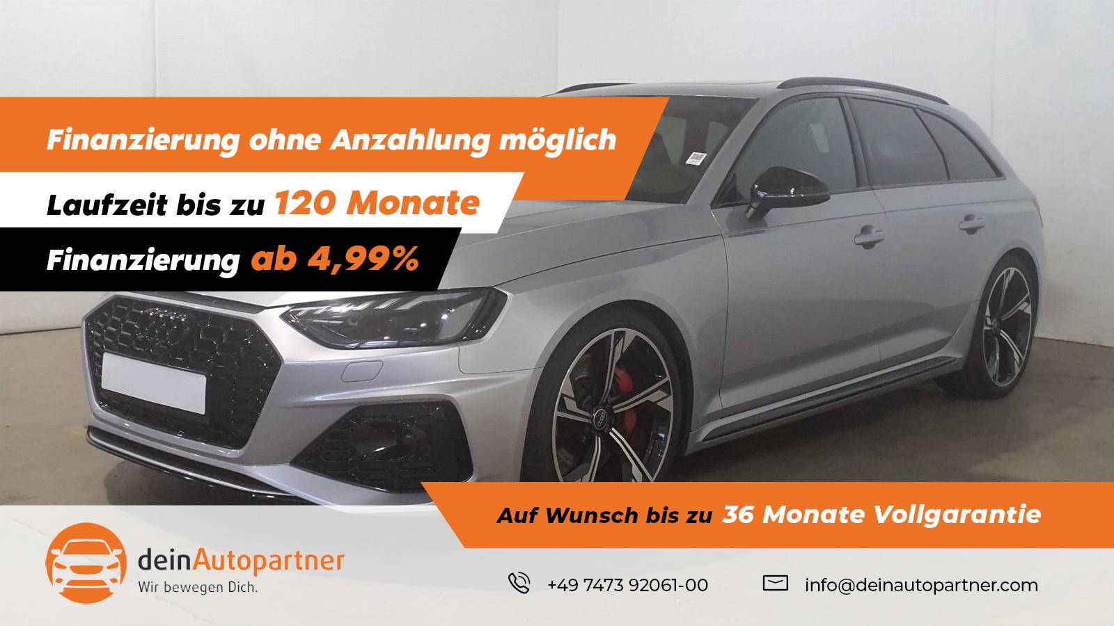 Audi RS 4 Avant LED/LEDER/HUD/PANO/B&O/RFK/20 ZOLL