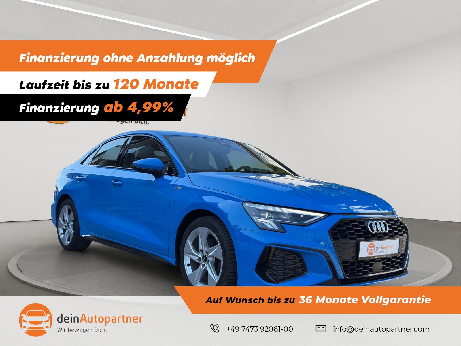 Audi A3 30 TFSI S line LED/ACC/LANE/VIRTUAL C./DAB/AHK