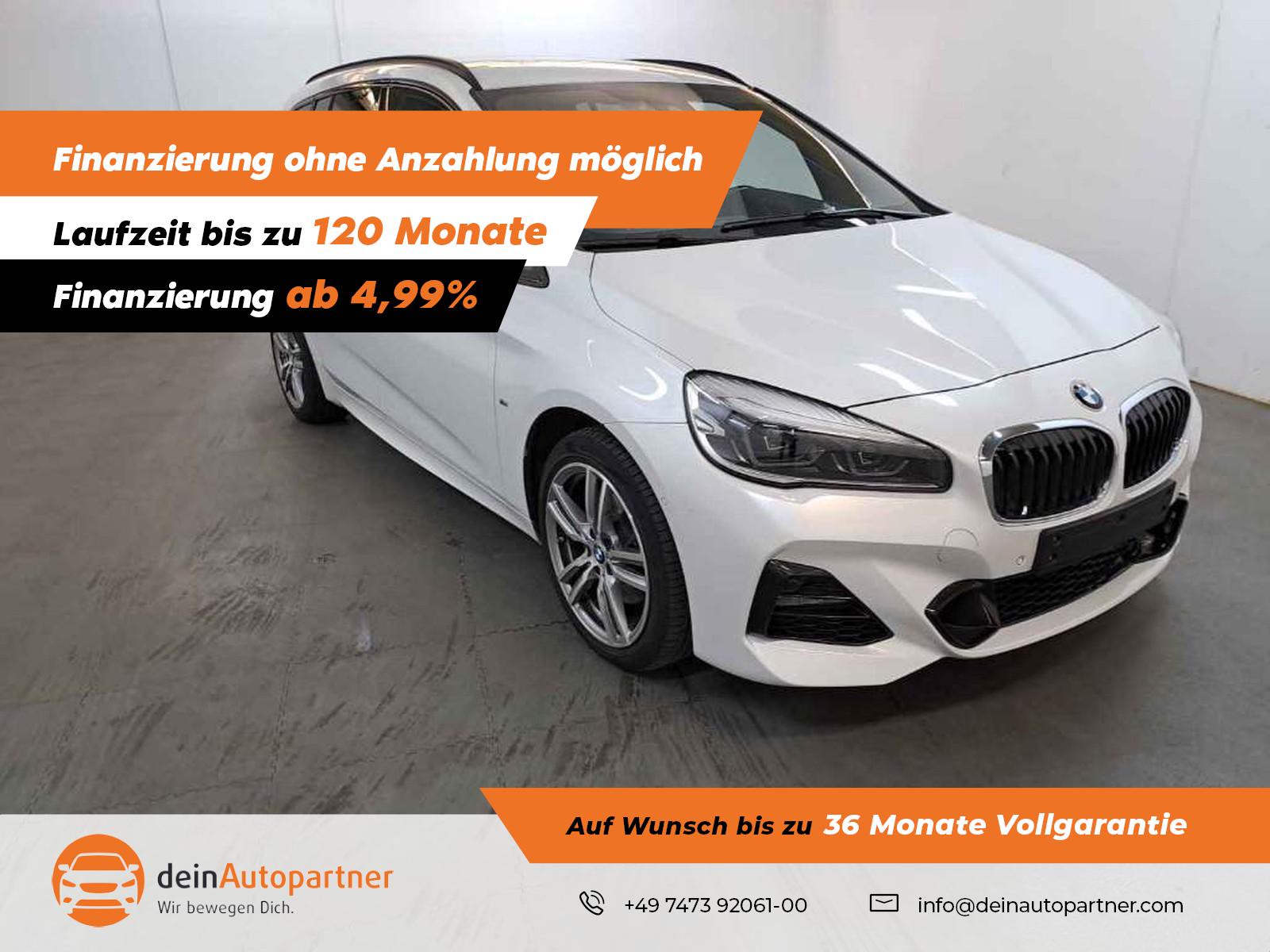 BMW 218i GT M Sport Leder 7 Sitzer Navi AHK Hifi PDC