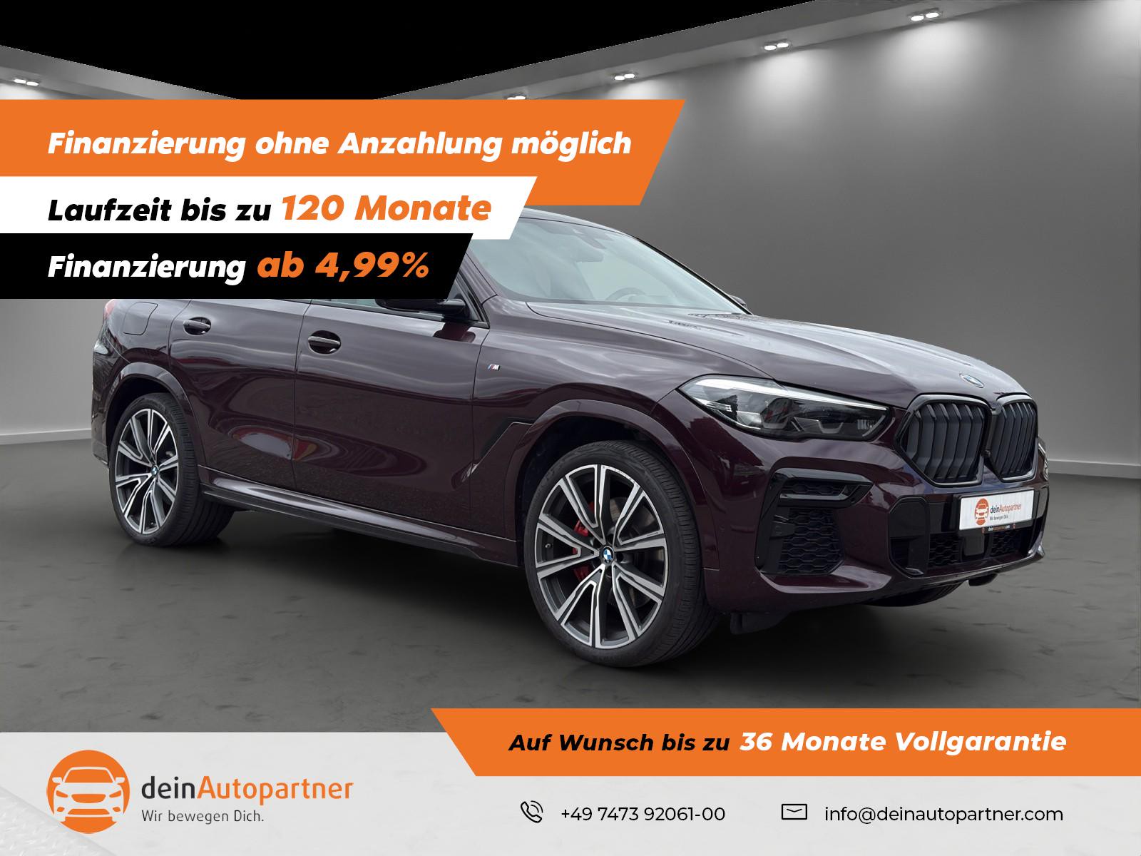 BMW X6 xDrive 30 d M Sport /NAVI/LED/LEDER/AHK/SURROUND VIEW/ACC/LANE/HUD
