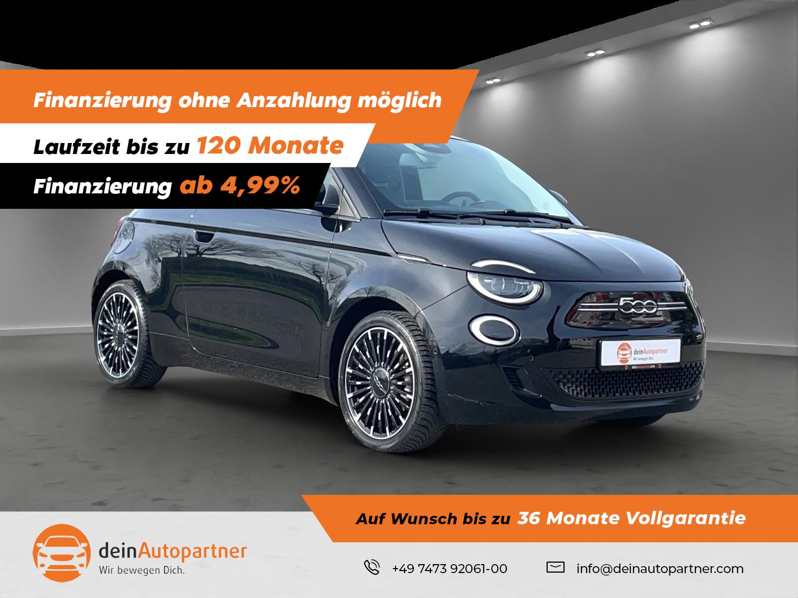 Fiat 500e Icon 42KwH Navi Pano Komf.Pak. DAB