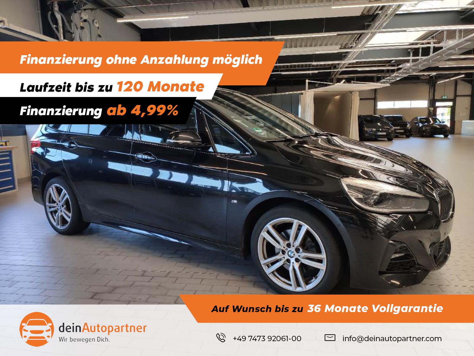 BMW 218i GT M Sport 7 Sitzer Leder Navi AHK Busin.Pak.