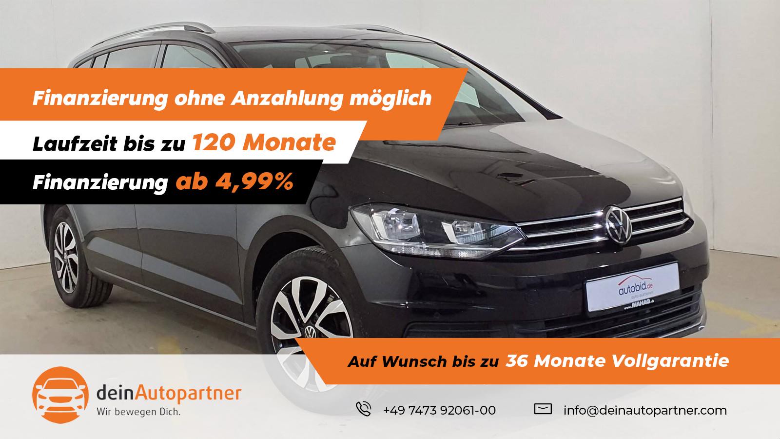 Volkswagen Touran 2,0 TDI 7 Sitze/ AHK/ACC/NAVI