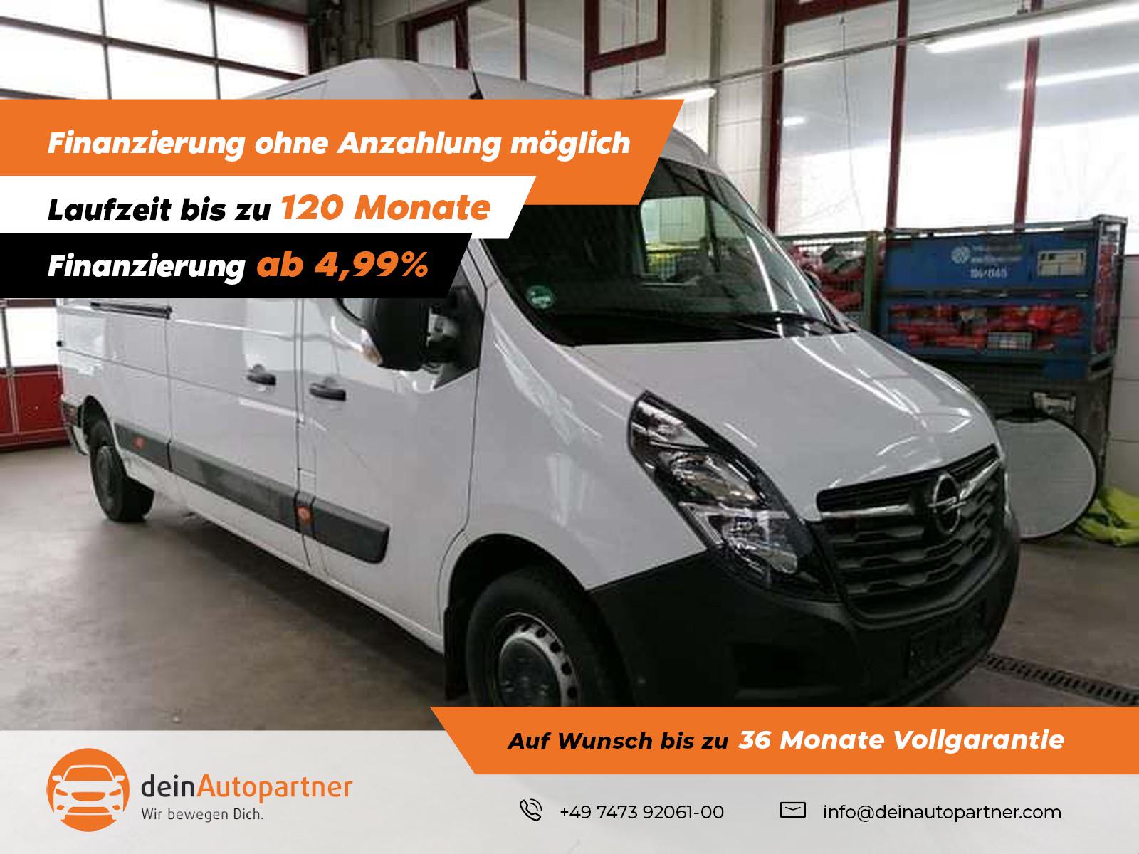 Opel Movano B Kasten/Kombi 2.3 CDTI HKa L3H2 3,5t Navi Rfk
