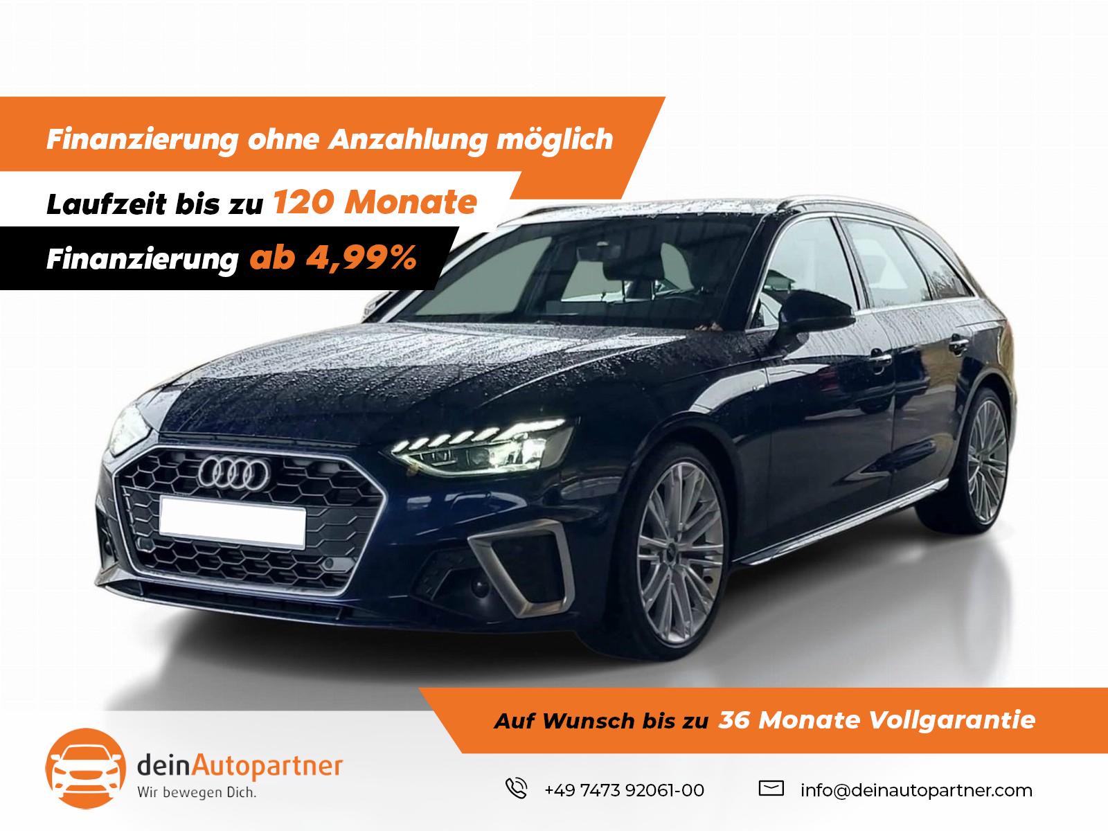 Audi A4 Avant 35 TFSI 2 x S line "19"/NAV MMI/LED/Leder