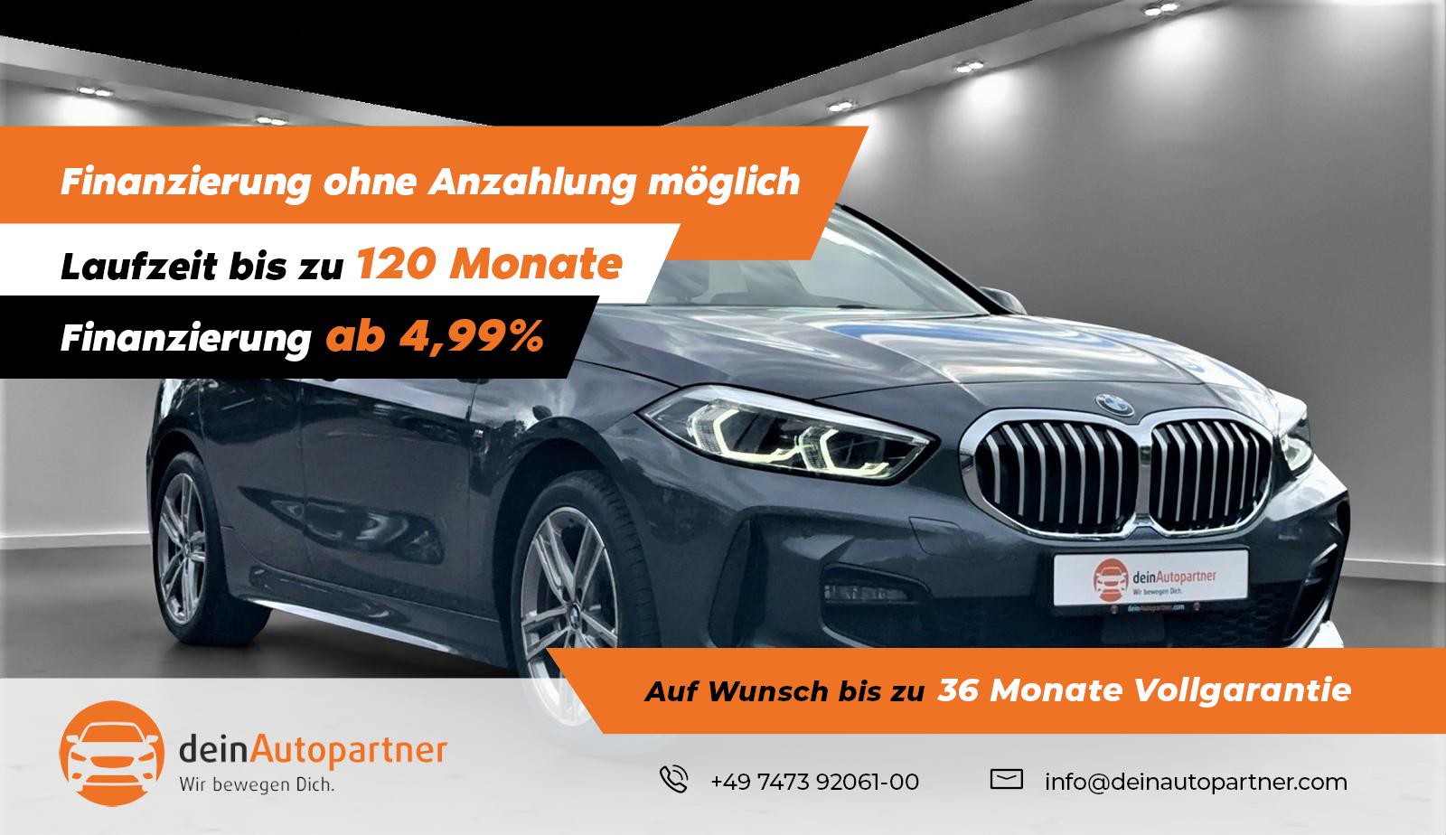 BMW 118i M Sport Navi Leder PDC SHZ LED Busin.Pak.
