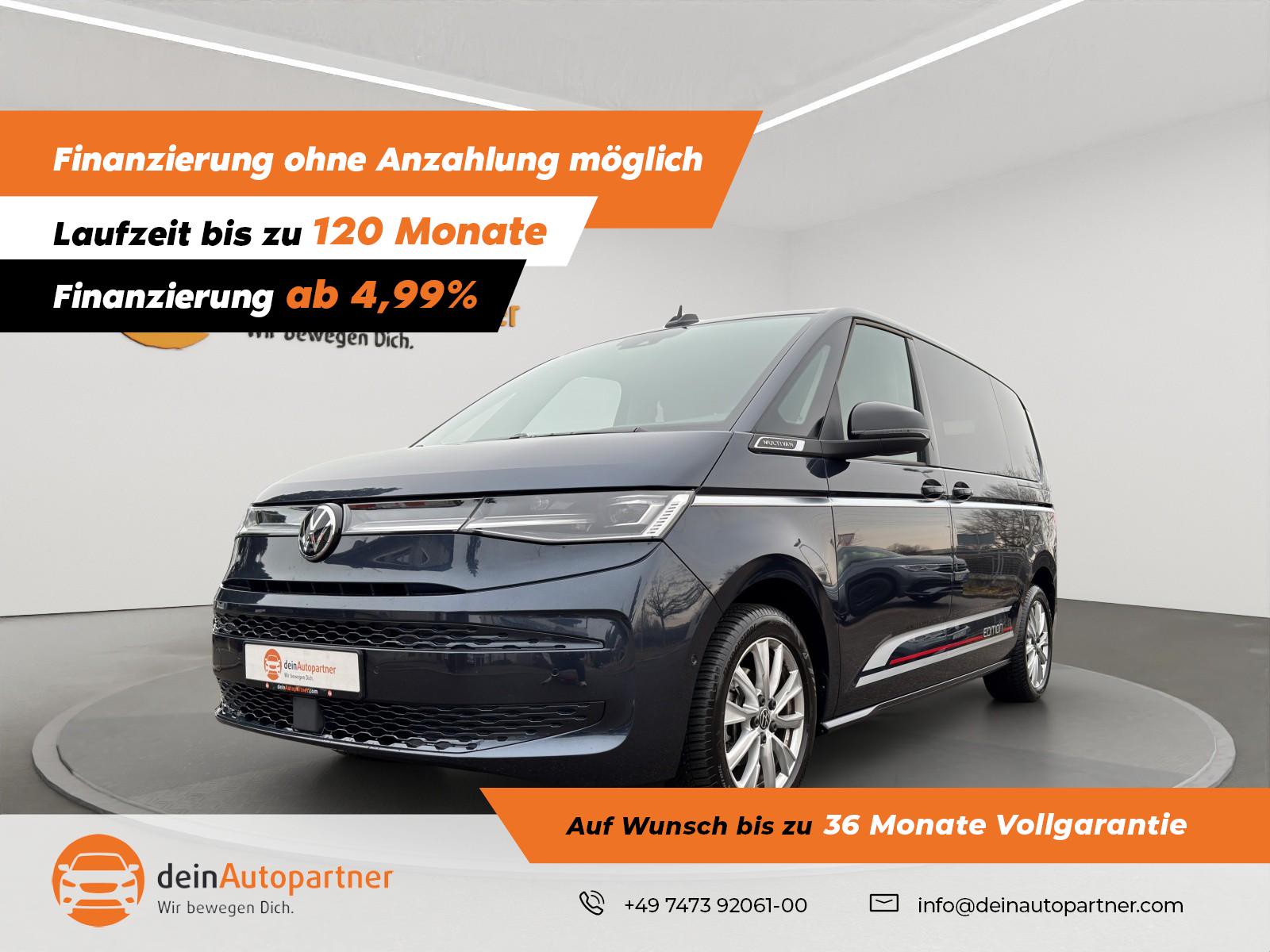 Volkswagen T7 Multivan 2.0 TDI AHK HUD LED Leder Navi RFK