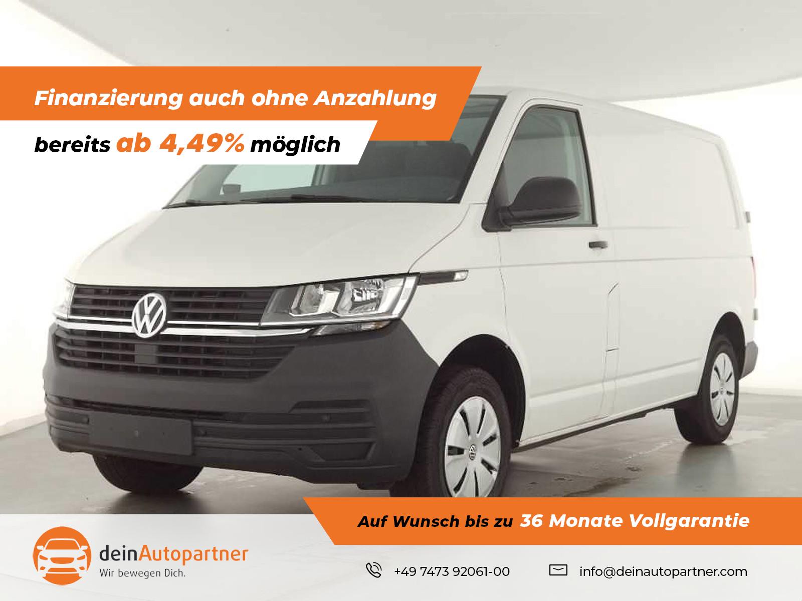 Volkswagen T6.1 Transporter Kasten 2.0 TDI Flügel DAB Klima Grid