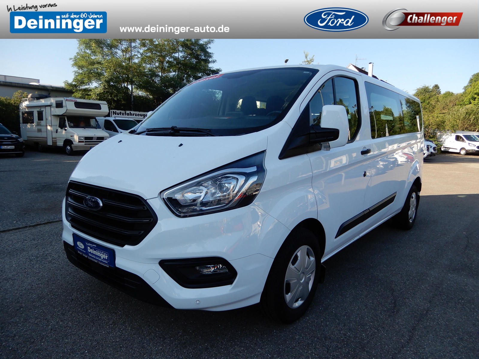 Ford Transit Custom Kombi 340 L2H1 Trend AHK KLIMA TEMPOMAT PDC 9-SITZE Euro 6d-Temp