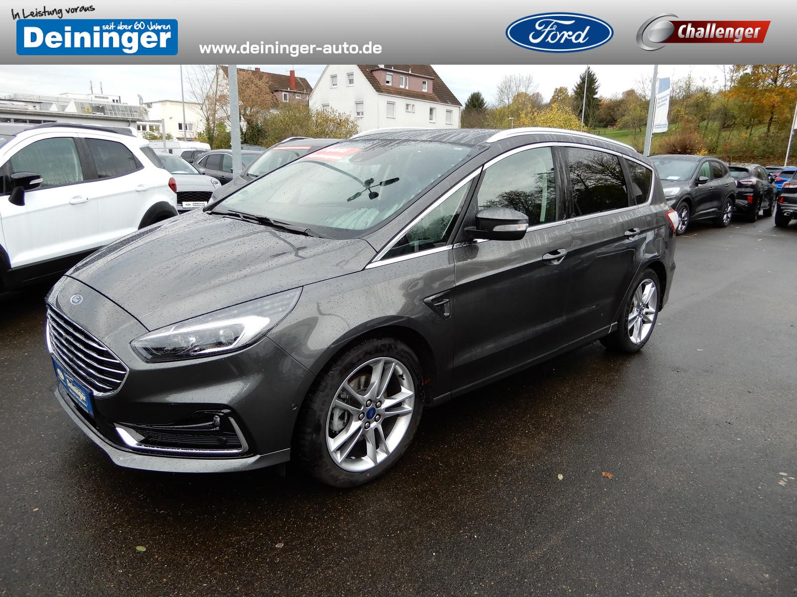 Ford S-Max Hybrid Autom. Titanium BUSINESS-PAKET 3 WINTER-PAKET LMF 19" LEDER-PREMIUM 7-SITZE