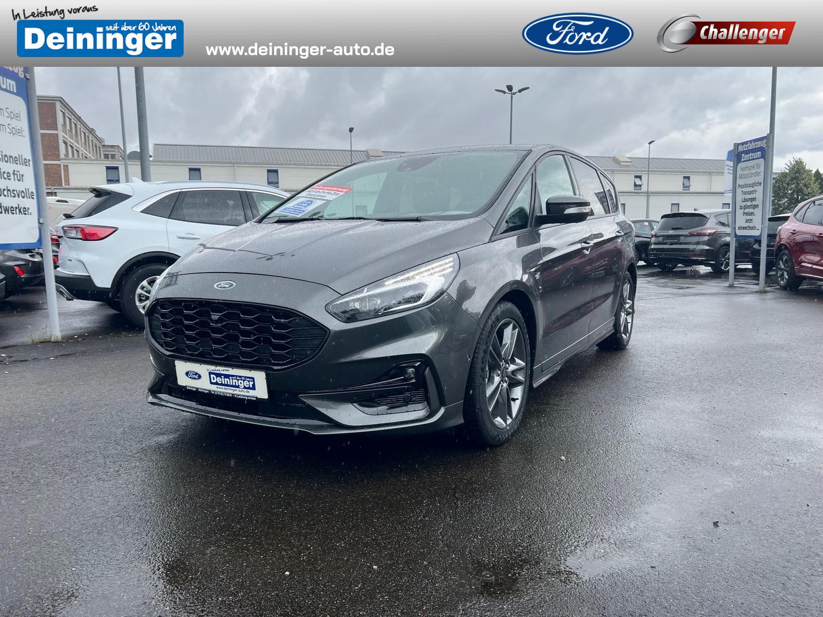 Ford S-Max Hybrid Autom. ST-Line PANORAMADACH BUSINESS-PAKET III PANORAMA-GLASDACH WINTER-PAKET PREMIUM-LEDER LMF 19"