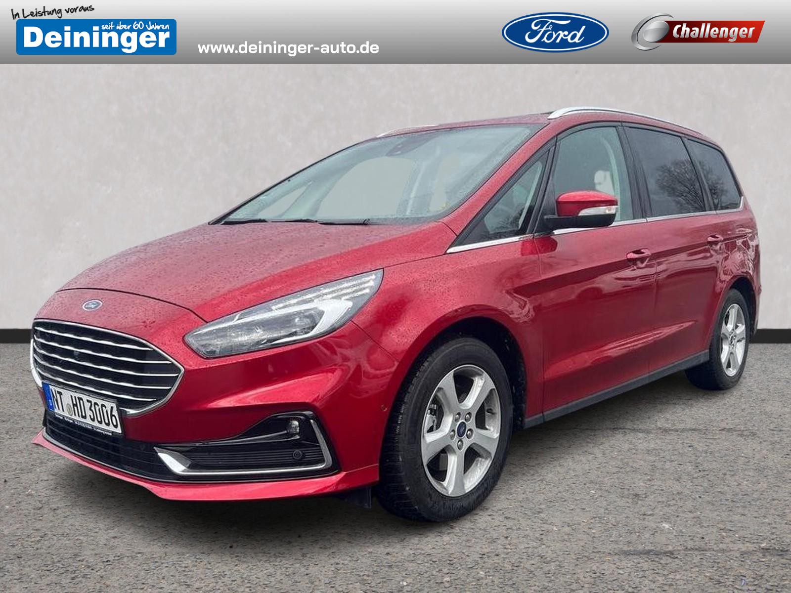 Ford Galaxy 2,5 Duratec FHEV Titanium Autom. Businesspaket 3, Lederpolsterung