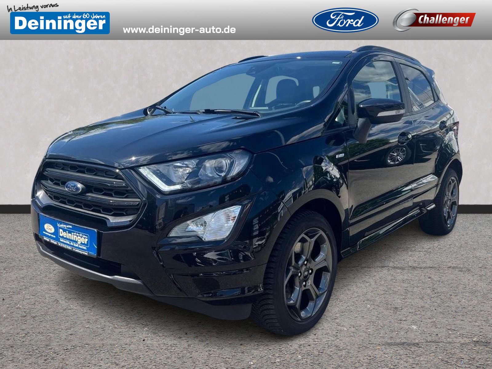 Ford EcoSport 1.0 EcoBoost ST-Line AHK WINTER-PAKET TEILLEDER PDC TEMPOMAT KLIMAAUTOMATIK RADIO&DAB
