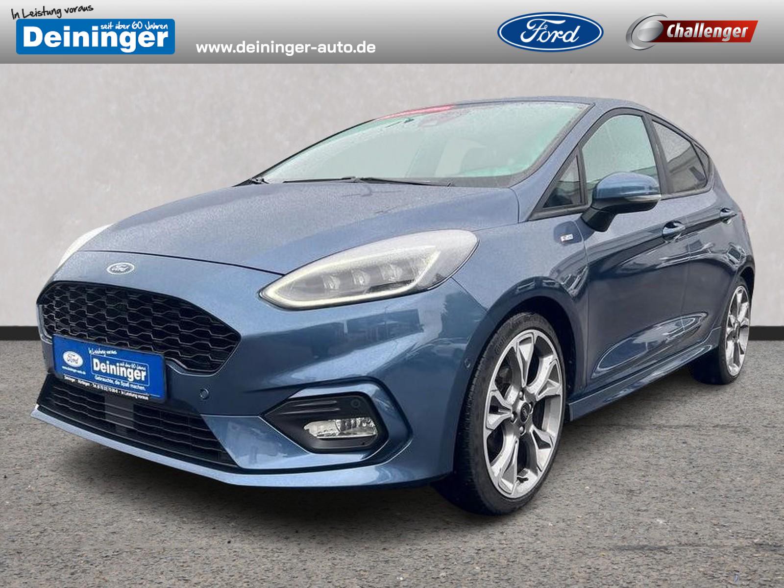 Ford Fiesta EcoBoost 1.0 l ST-Line X AHK NAVI/RFK FAHRER-ASSISTENZ/SICGERHEITS/WINTER-PAKET LED-SCHEINWERFER LMF 18``