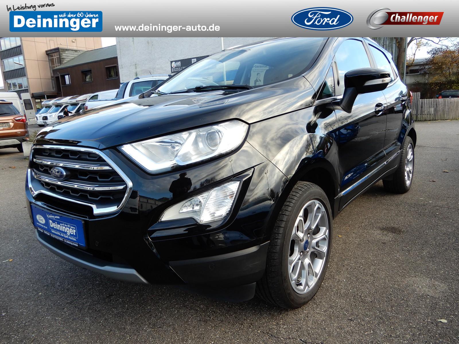 Ford EcoSport Titanium NAVI/RFK EASY-DRIVER/DESIGN/WINTER-PAKET TEILLEDER KLIMAAUTOMATIK TEMPOMAT