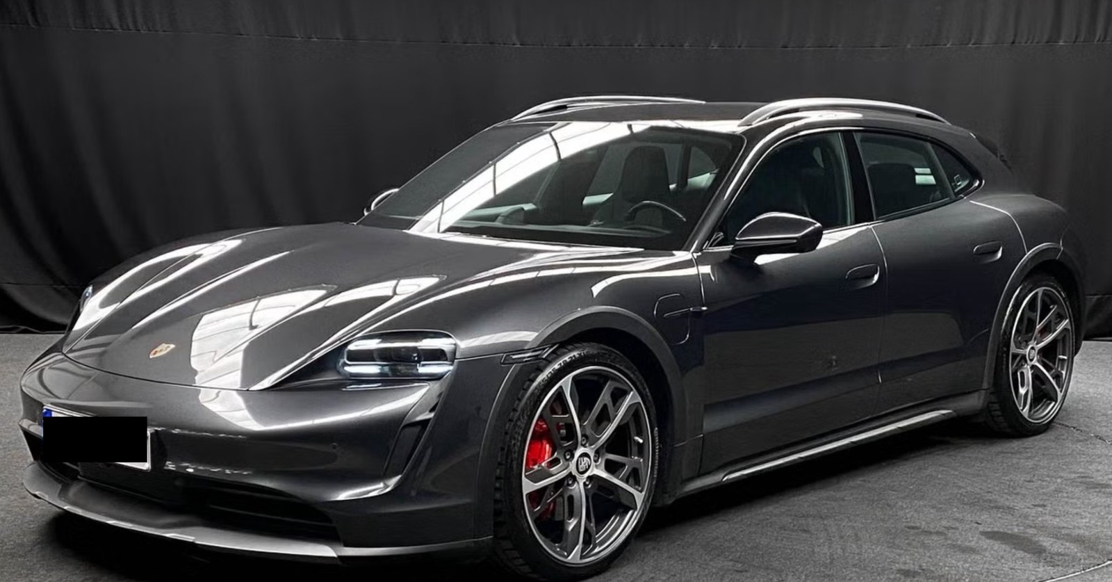 Porsche Taycan Cross Turismo 4 S Beifahrer-Display