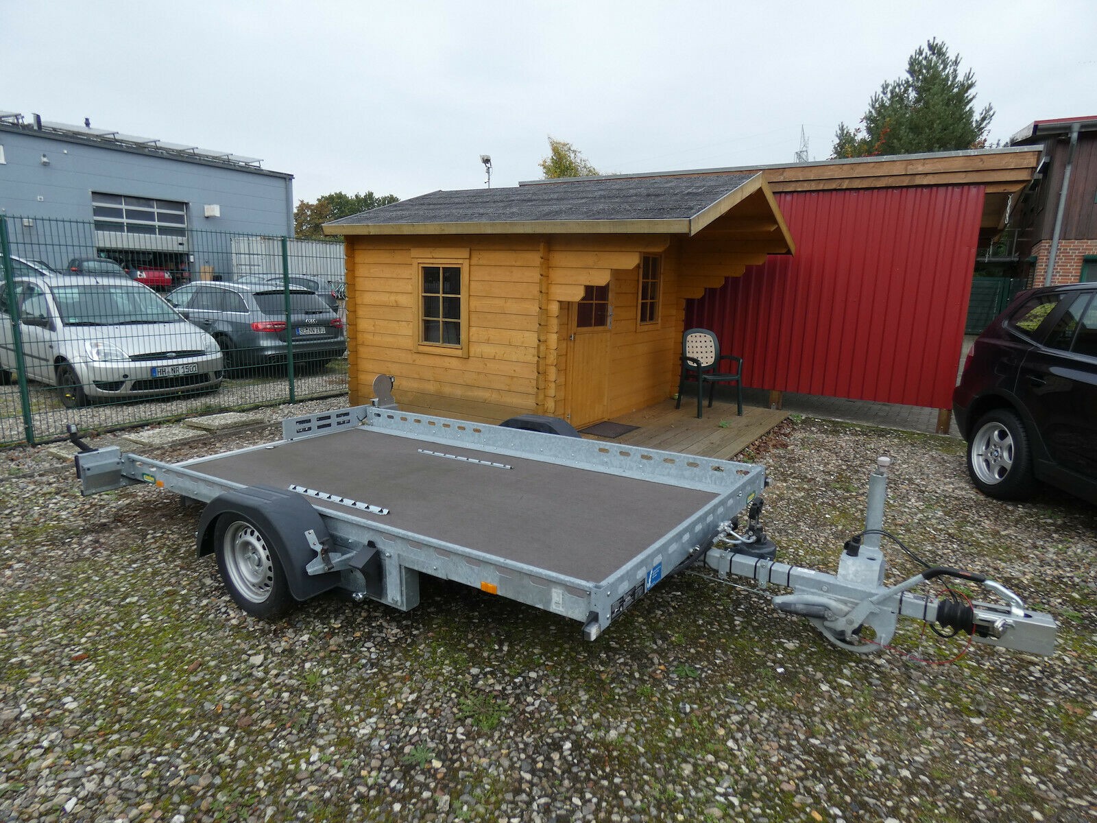 Unsinn Auto Motorrad Transporter Typ AS Absenkbar