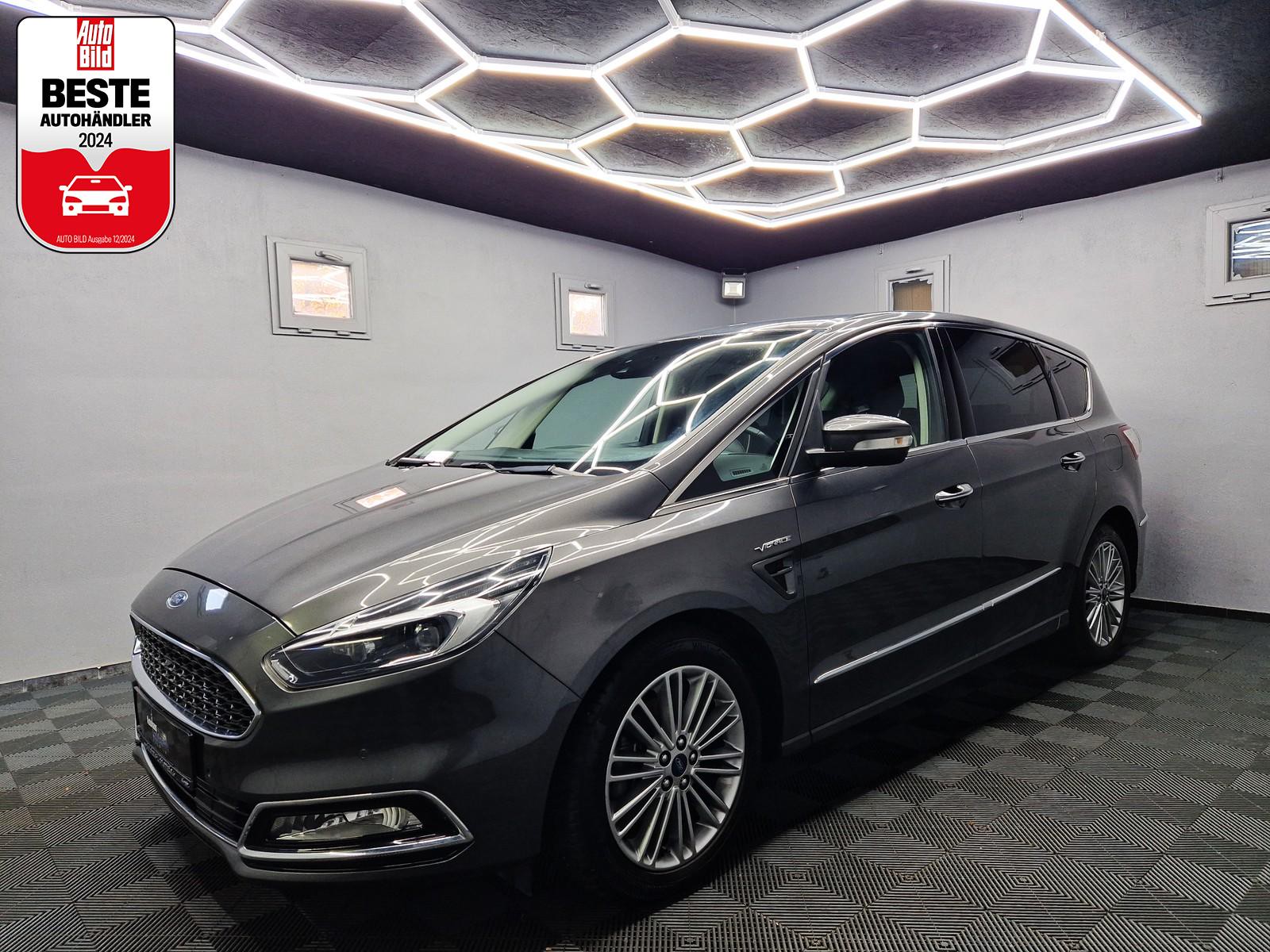 Ford S-Max 2.0 EcoBlue Vignale|7SITZER|LEDER|LED|NAVI|